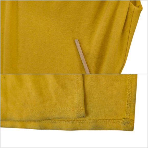 Lovers Friends Maxi Dress Marigold Gown One Shoulder Jersey Slit Bodycon Size XS - Picture 15 of 15